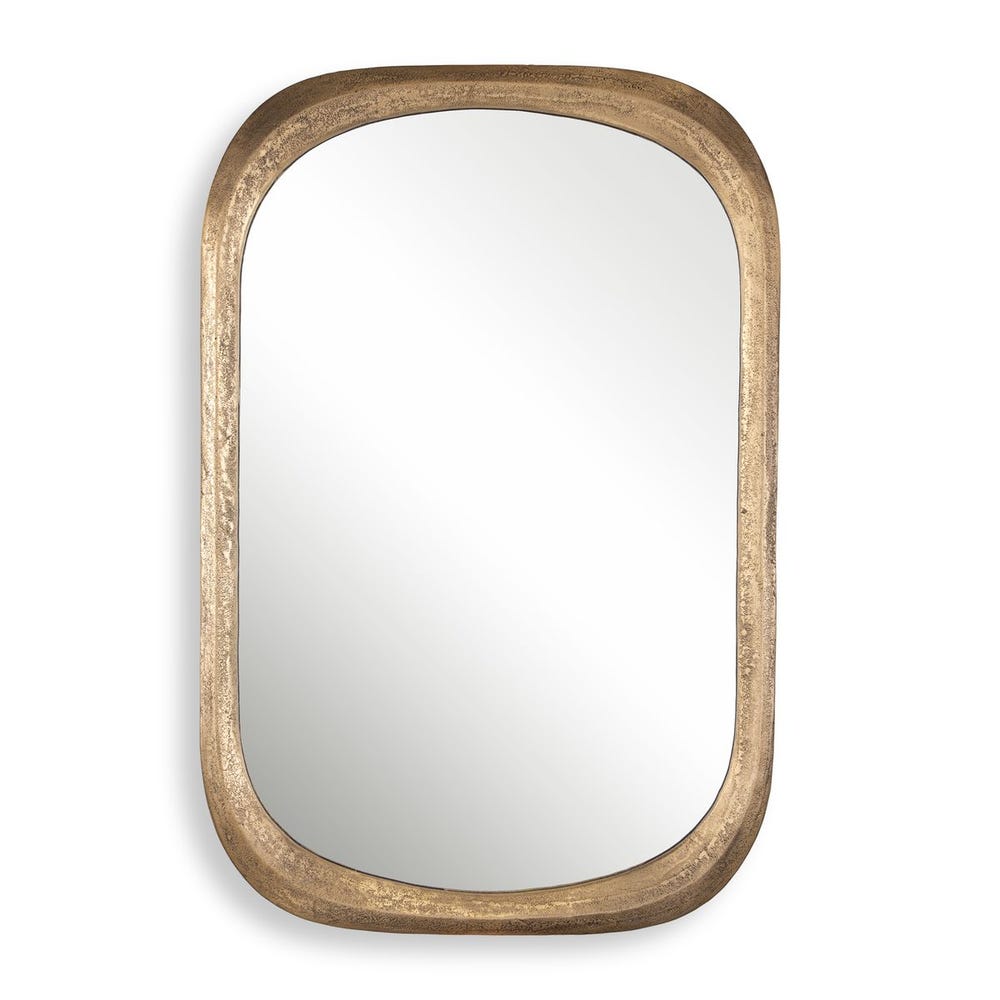 Malone Mirror-Brass