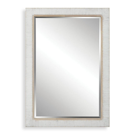 Cape Mirror-Whitewashed