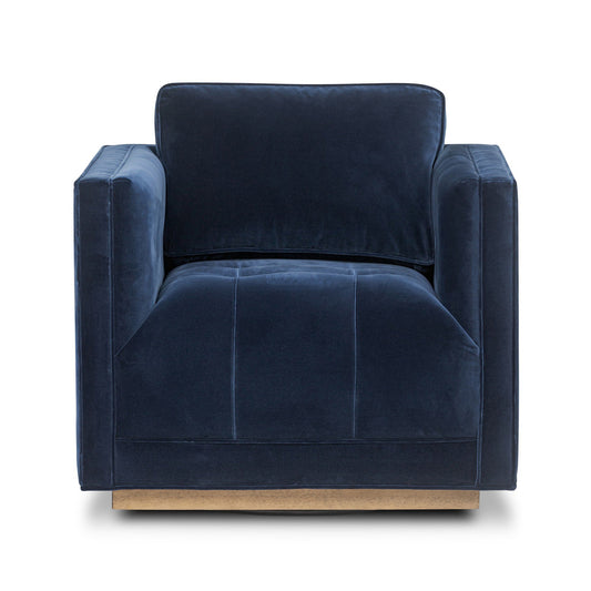 Kiera Swivel Chair- Surrey Midnight