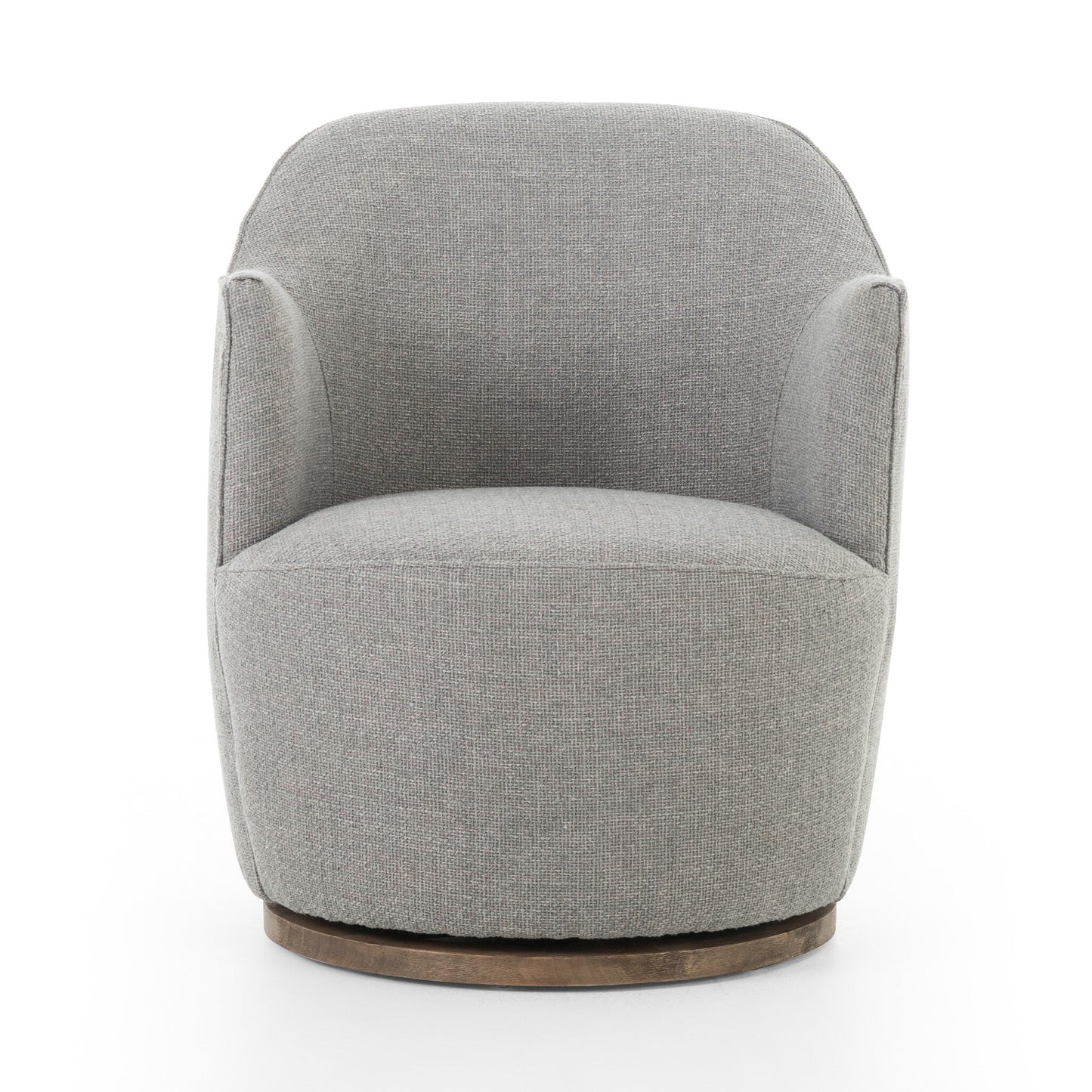 Aurora Swivel Chair- Gibson Silver