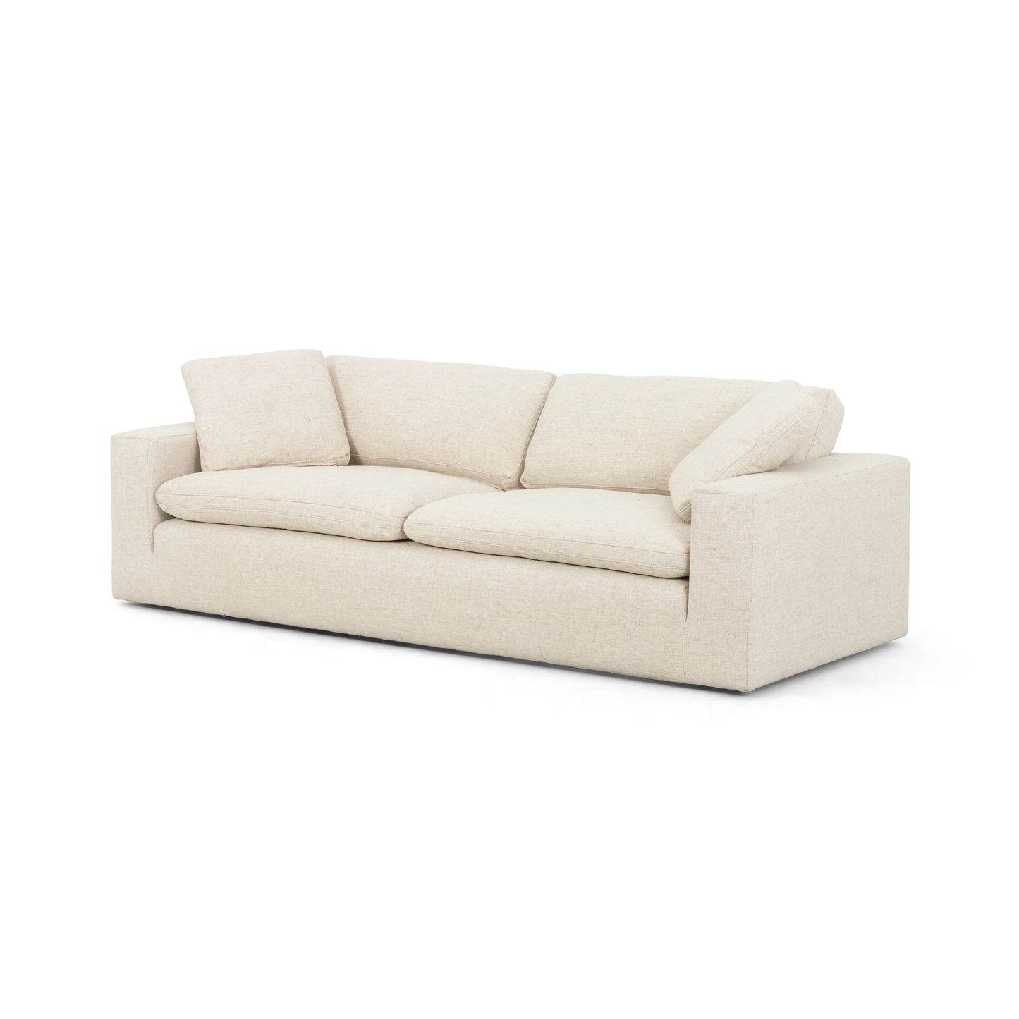 Plume Sofa 96"- Thames Cream