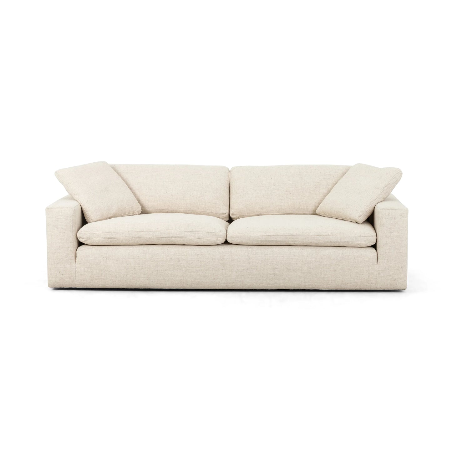 Plume Sofa 96"- Thames Cream