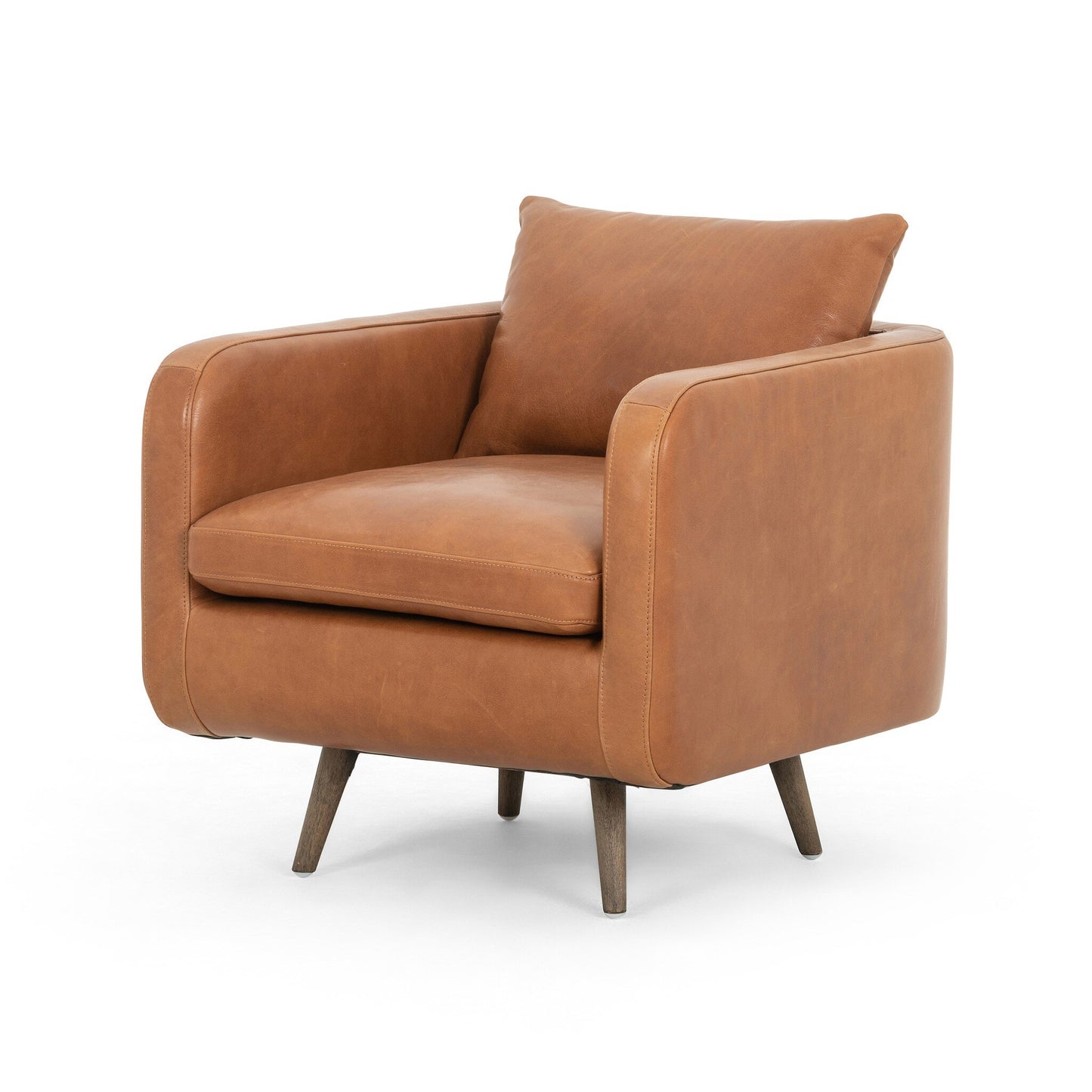 Kaya Swivel Chair- Haven Tobacco