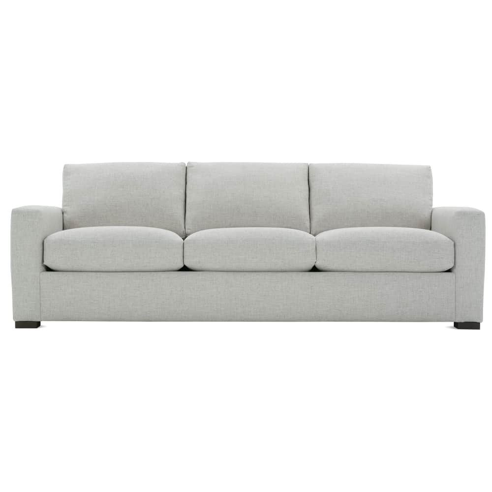 Moore Couch, Fabric: BR105-52, Finish: Washed Oak