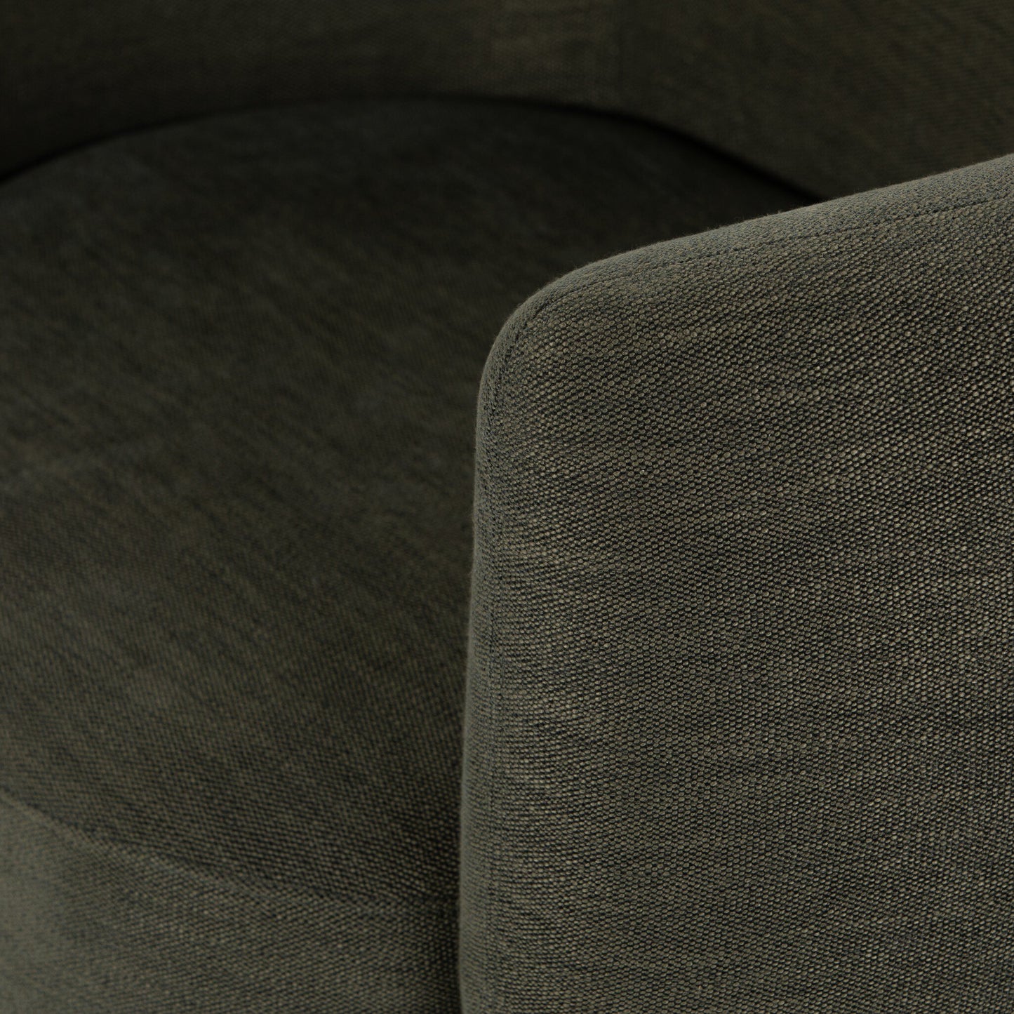 Calista Swivel Chair- Atlantis Moss