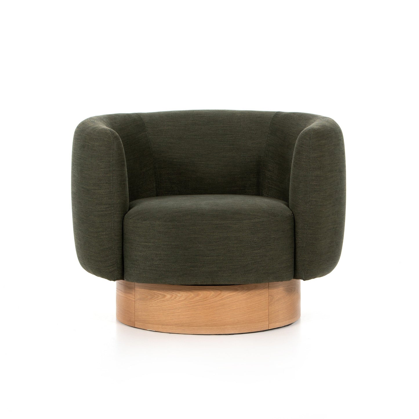 Calista Swivel Chair- Atlantis Moss