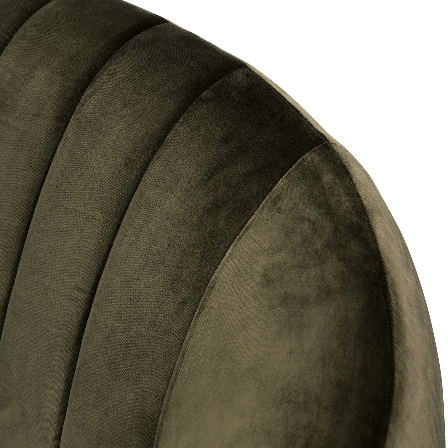 Audie Swivel Chair- Surrey Olive (Performance Fabric)