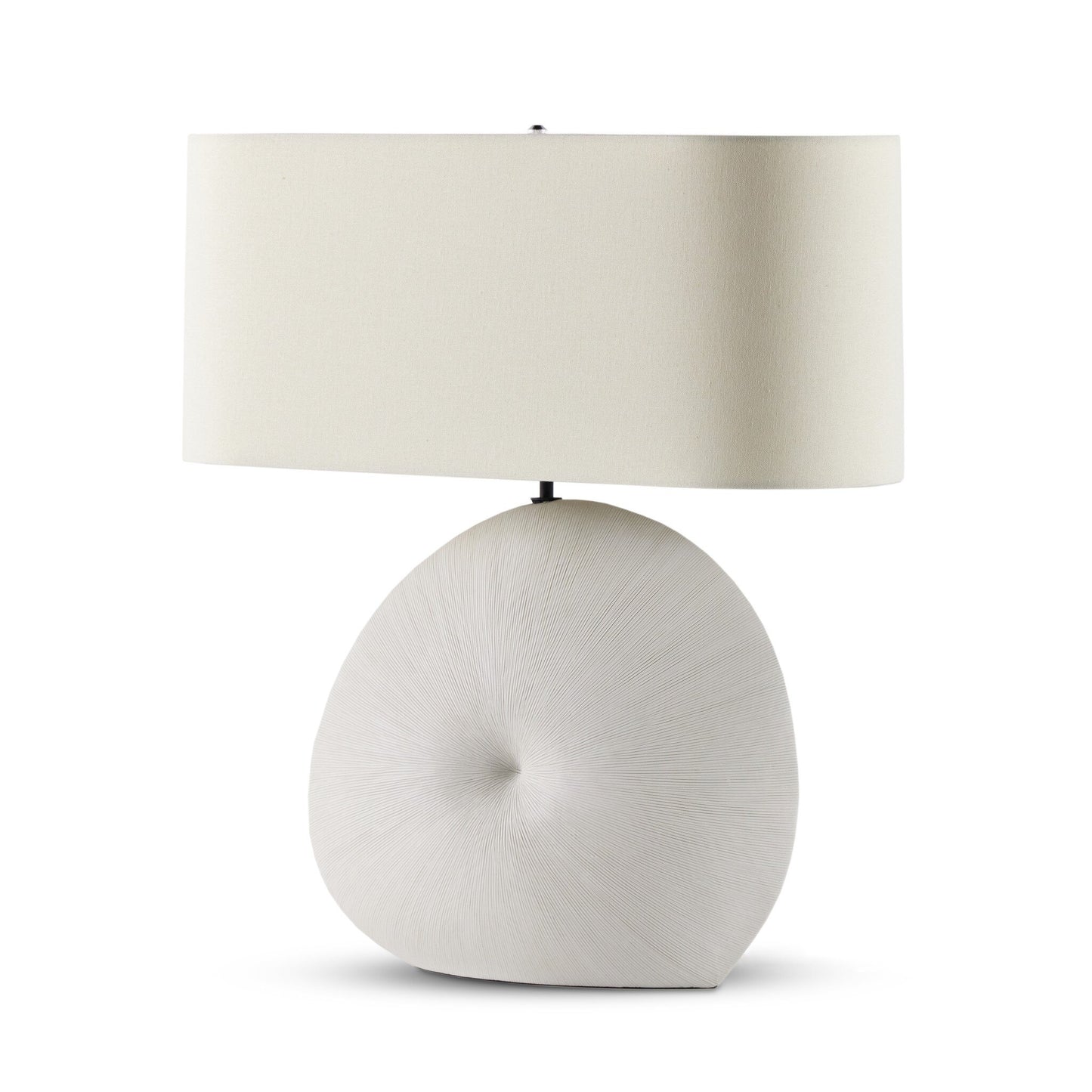 Busaba Table Lamp- Textured Matte White