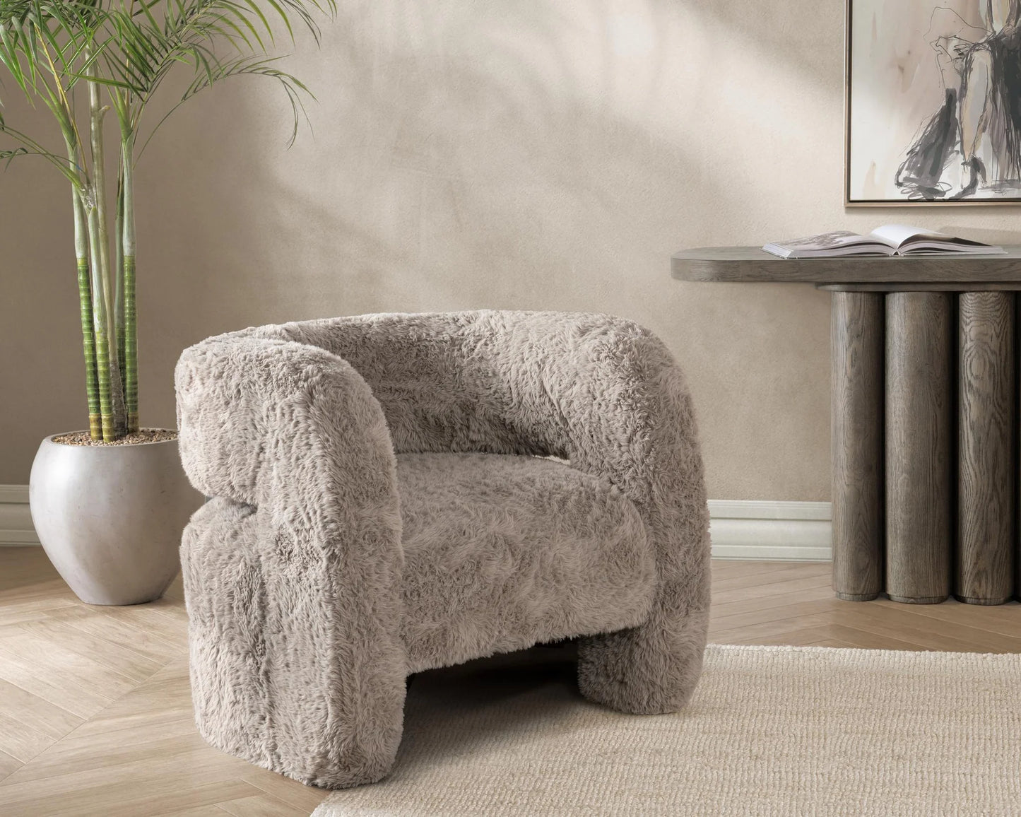 Teddy Accent Chair- Granite