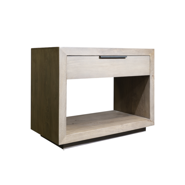 Holden 36" One Drawer Night Stand in Misted Ash