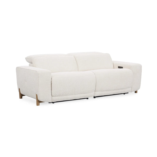 Darrow 2pc Power Recliner Sofa Ivory