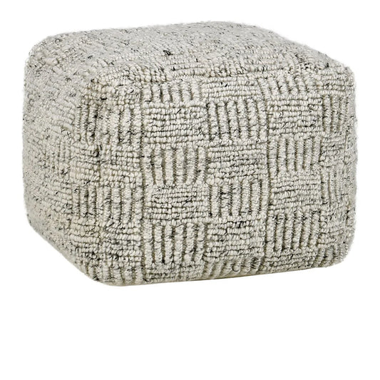 Performance Vico Pouf- Ivory Multi