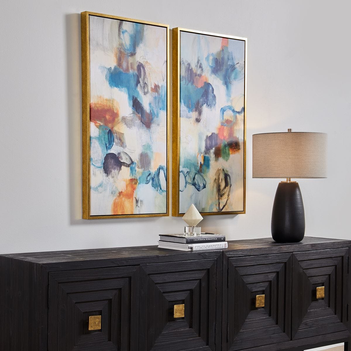 Casual Moments Framed Canvas S/2