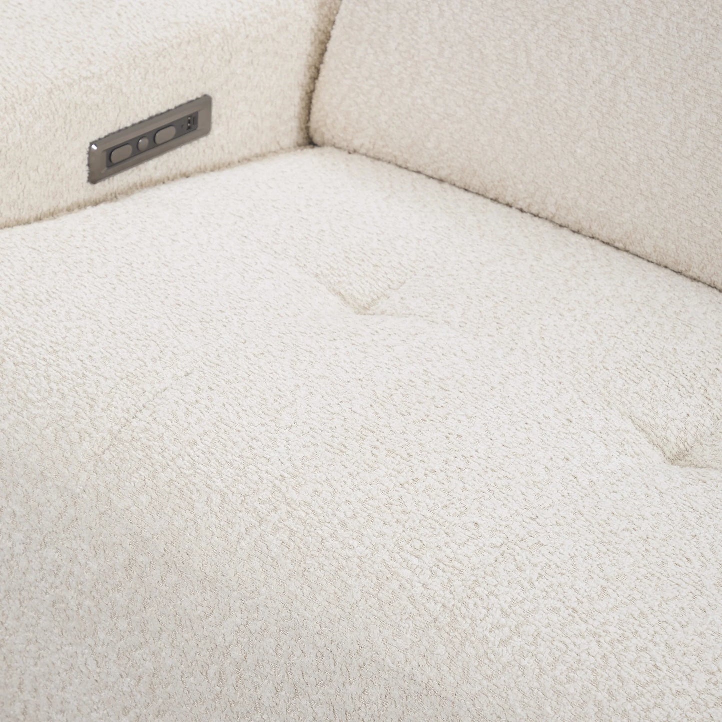 Darrow 2pc Power Recliner Sofa Ivory