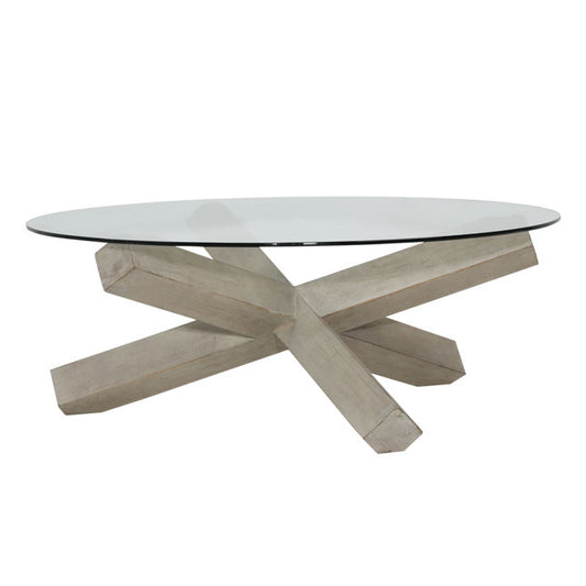 Judy Coffee Table Light Warm Wash 48"
