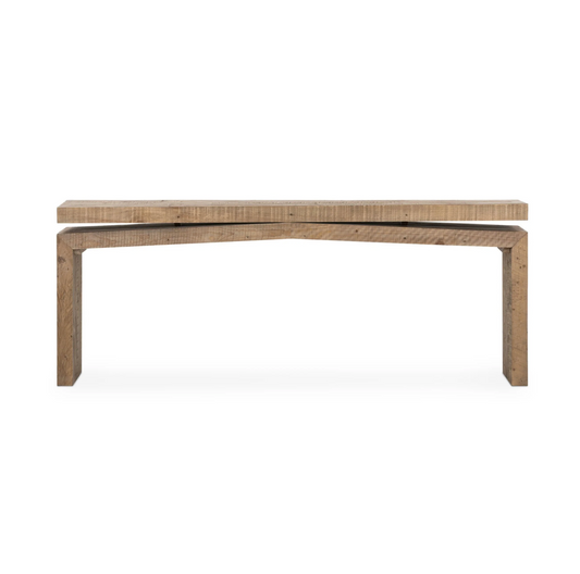 Matthes Console Table 79"- Weathered Wheat