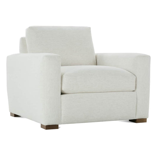 Moore Chair, Fabric: BR105-10, Finish: Washed Oak