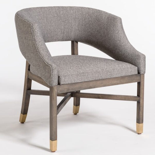 Wyatt Occasional Chair in Modern Tweed